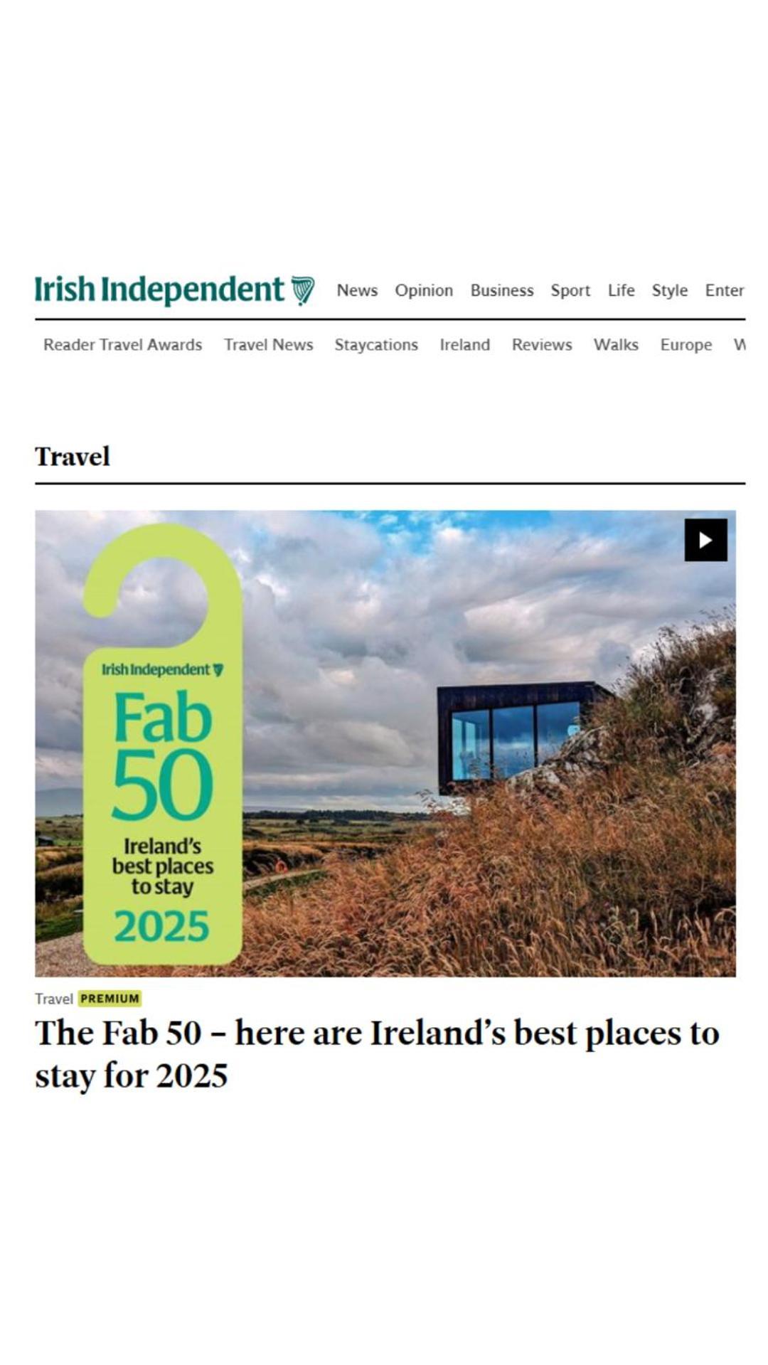Carrick-A-Rede Luxury Retreat Ballintoy Causeway Coast المظهر الخارجي الصورة